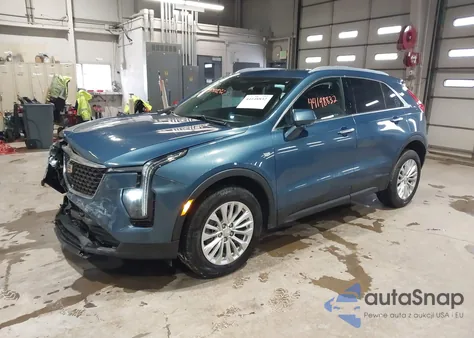 2024 Cadillac Xt4 Awd Luxury z USA, uszkodzony, nr VIN 1GYFZBR4XRF251307